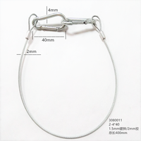 Combinaison de câble, fabricant kits de suspension d'éclairage pince à câble pour système de suspension 3080014