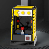 MOOXI Bricks MOC1598 166 pièces, station de charge pour montre arcade, cadeau DIY, ensemble de blocs de construction pour enfants, jouets éducatifs pour enfants