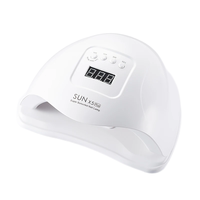 Lampe à ongles LED UV professionnelle à séchage rapide 120W personnalisée, 36 LED Sun X5, utilisation domestique, portable, avec étiquette privée, vente en gros