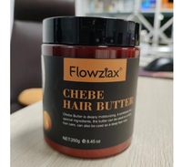 Beurre Capillaire de Chebe Hydratant Marque Blanche à la Poudre de Chebe pour la Croissance et l'Épaississement des Cheveux, à l'Huile d'Argan, de Lavande et de Prêle
