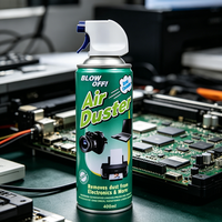 Nettoyant aérosol anti-poussière et anti-poils Umiko UM-7046 400ml efficace pour PC, ordinateurs portables, imprimantes et appareils électroniques
