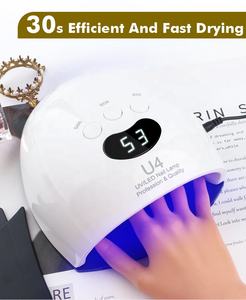 <span class=keywords><strong>Lampe</strong></span> à ongles <span class=keywords><strong>UV</strong></span> LED professionnelle 48W, prise EU, temps de durcissement automatique de 30s, GRS 100% plastique recyclé, sécheuse à ongles OEM/ODM - Product Image 3