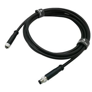 Conector de plástico M8 de 4 pines macho y hembra, <span class=keywords><strong>cable</strong></span> moldeado personalizado, conector circular IP67 resistente al agua, <span class=keywords><strong>cable</strong></span> M8 - Product Image 2