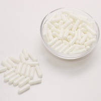 Capsules vides végétales solubles gastriques de qualité pharmaceutique HPMC transparentes, taille 00 et 0, avec logo personnalisé pour les compléments alimentaires