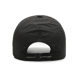 Tiger Print Mesh Baseball Cap Black Quick Drying Breathable Sun Protection Unisex Outdoor Hat - Product Image 3