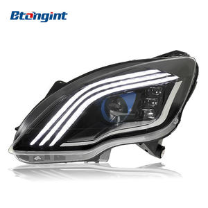 10-17メルセデスベンツRクラスW251ヘッドライトアセンブリ修正LEDレンズ昼間ランニングライトに適しています - Product Image 4