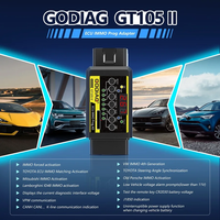 GODIAG GT105 II ECU IMMO Prog AD Break Out Box Conector ECU GT105 II con Función de Alarma de Voltaje
