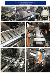 Machine d'emballage de cartons entièrement automatique intelligente à grande vitesse pour boîtes en carton jetables, savon, cosmétiques, préservatifs - Product Image 5