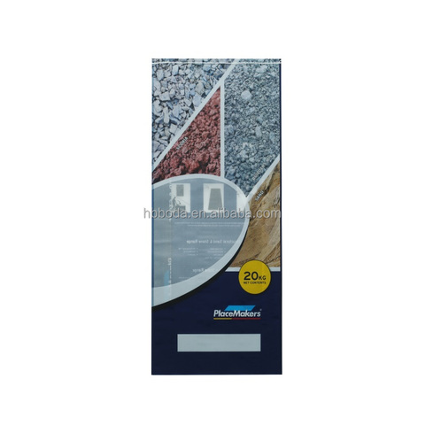 20kg pp Woven  Bag Packing Sacks Building Materials Packing Custom Printed Bag Cement Sand Concrete
