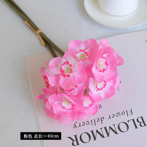 <span class=keywords><strong>Fleurs</strong></span> artificielles en soie imitation, bouquet à trois têtes, narcisse, luxe léger, décoration de mariage à domicile, décoration extérieure, petites <span class=keywords><strong>fleurs</strong></span> fraîches artificielles - Product Image 5