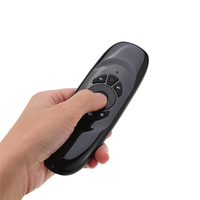 Ihomemix Souris Air C120 Rechargeable avec Batterie, Rétroéclairage LED, Gyroscope Six Axes, Clavier Mini 2.4 GHz et Télécommande