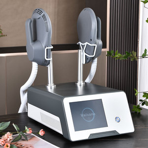 電子筋肉刺激装置 EMS筋肉増強脂肪燃焼彫刻マシン（2つのハンドピース付き） - Product Image 4