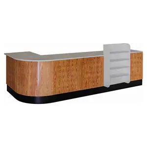 Wholesale multifunctional supermarket checkout counter and cash desk
