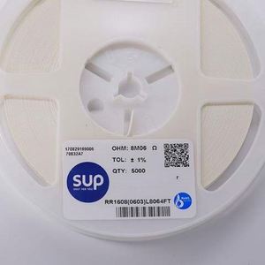 Manufacturer Direct RR1608 0603L8064FT 0603 1608 Resistors Chip Resistors SMD Resistors 8.06Mohm 1% 1/10W Thick Film Resistor - Product Image 1
