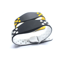 Bracelet en silicone étanche NFC 13,56 MHz MF 1K, bracelet en silicone pour poignet, bracelet RFID en caoutchouc pour hôtel
