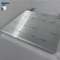 Radiateur en aluminium refroidi par eau de haute qualité, plaque de refroidissement liquide, connecteurs 8MM/10MM, déflecteur pour boîtier d'ordinateur, refroidissement CPU ANT