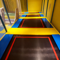 Douerfei DEFTP-002 - Prix d'usine - Trampoline intérieur miniature en plastique de haute qualité pour enfants - Utilisation commerciale - Capacité maximale de 500 kg