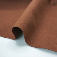 Tissu en microfibre synthétique doux en PU Yangbuck givré, couleur unie, élastique, résistant aux plis, anti-moisissure, fini pour les sacs de canapé