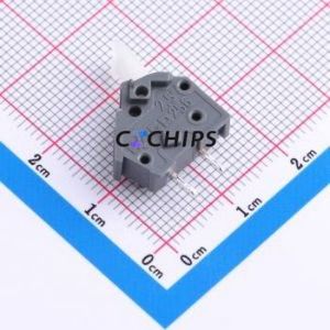 256-742 Spring Terminal Block Through hole Component (THT) Connector 1x1P Gray 1P 1 - Product Image 1