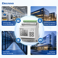 Compteur de puissance multicanal avec entrée CT 333mV pour la surveillance énergétique des usines intelligentes et les systèmes de facturation d'énergie