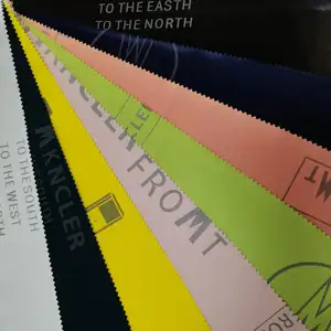 Release Paper PU Transfer Coating Fabric PU Coated Fabric Printed 100%PU With 100%polyester Down Jacket Fabric For Garment