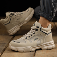 Bottes de travail antistatiques légères à embout d'acier, chaussures de sécurité résistantes à la perforation en Kevlar 4,0 mm, construction industrielle