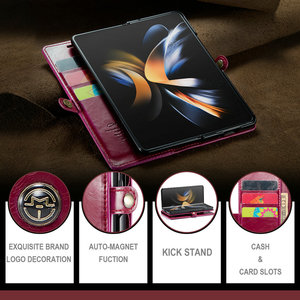Nueva bolsa de efectivo 3 en 1 <span class=keywords><strong>para</strong></span> <span class=keywords><strong>Samsung</strong></span> <span class=keywords><strong>Galaxy</strong></span> Z Flip 5 4 3 Z Fold 5 cremallera funda de tarjeta desmontable <span class=keywords><strong>para</strong></span> <span class=keywords><strong>Samsung</strong></span> Z Flip 5 - Product Image 2