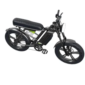 Vélo électrique puissant 48V 15AH 3000W Ebike Fat Tire Bike avec disponibilité en entrepôt aux États-Unis Amortisseur à double ressort