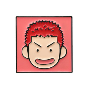 Pin de Aleación Slam Dunk Sakuragi Hanamichi, Decoración Creativa para Libros, Broche Unisex - Product Image 5