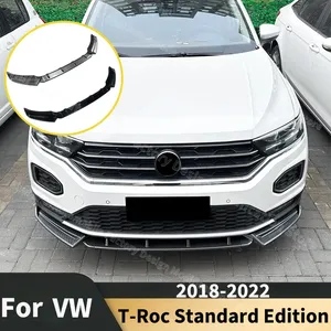 Pour T-Roc Édition Standard 2018-2022 : Spoiler de pare-chocs avant, diffuseur, lèvre de protection, kit carrosserie, accessoires de tuning - Product Image 1