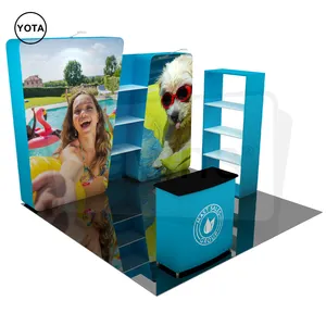 Tawns Photomaton portable en aluminium 3x3 taille stand d'exposition modulaire stand de salon pour la publicité