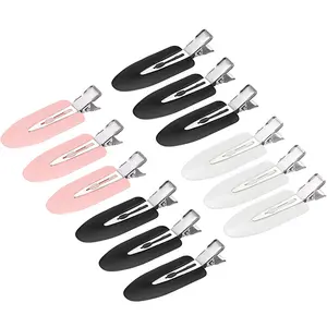 No Bend No Crease Hair Clips Makeup Clips for Hair Styling Professional Silicone Hair Clips for Women and Girls