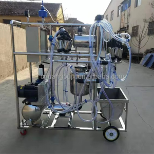 Machine à traire <span class=keywords><strong>mobile</strong></span> HL-JN03C <span class=keywords><strong>de</strong></span> pompe à vide <span class=keywords><strong>de</strong></span> 4 seaux pour le salon <span class=keywords><strong>de</strong></span> <span class=keywords><strong>traite</strong></span> portatif <span class=keywords><strong>de</strong></span> vache - Product Image 1