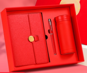 Personalized Giveaway Custom Logo Wholesale Promotional Corporate Luxury Business Gifts Items Bottle Notebook With Pen Gift Set - Product Image 2