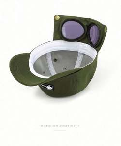 Gorra de Béisbol Decorativa Estilo Piloto Deportivo con Tela Común para Adultos Unisex - Product Image 5