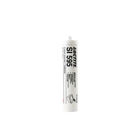 Scellant d'étanchéité en silicone RTV transparent SI 595 300ml Superflex résistant à l'ozone, propriétés diélectriques, pour l'étanchéité des tuyaux, des aérations, des portes