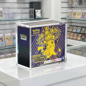 Boîte de présentation en acrylique ETB 5/8 mm avec fermeture magnétique robuste et résistance aux UV pour la protection des cartes <span class=keywords><strong>Pokémon</strong></span> - Product Image 2