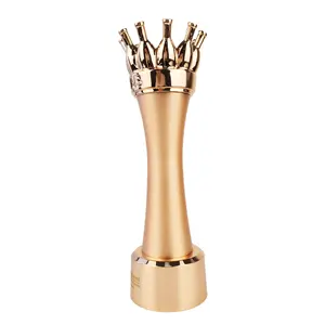 Medaille Personal isierte Weinflasche 3D Flugzeug form Award Trophy Rosa Sport medaille Trophy Fußball Bierglas Custom Bowling Trophy