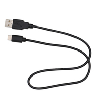 Câble de charge rapide USB vers Type-C 3A avec blindage tressé et conducteur en cuivre pur, matériau PVC pour téléphones, tablettes, ordinateurs