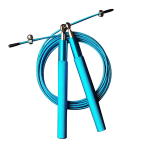 Cordon de saut à la corde réglable en aluminium pour fitness, avec logo personnalisé gratuit, modèle 2025 – Idéal pour le CrossFit - Product Image 2