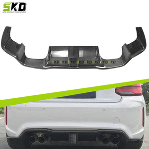 Pour BMW 2015 à 2021 F87 M2 M2C Kit de carrosserie en Fiber de carbone sèche de Style <span class=keywords><strong>K</strong></span> avec diffuseur de pare-chocs arrière léger - Product Image 1