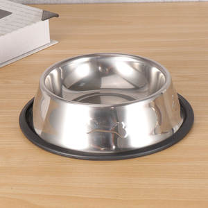 애완 동물을위한 프리미엄 품질의 피더 세트 스테인레스 스틸 애완 동물 그릇 2 개 - Product Image 3