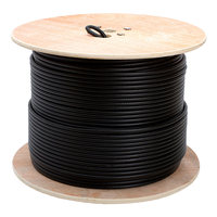 Câble Ethernet Extérieur Cat 6 Gaine PVC 24AWG 23AWG, Boîte de 305m (1000ft) UTP 4P pour Communication Cat6