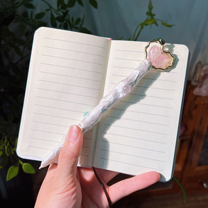 ปากกาคริสตัลวิเศษ DIY แกะสลักด้วยมือ ปากกาพลังงานมนต์ขลัง เรซิ่นขัดเงา สำหรับทำของขวัญคริสต์มาส DIY - Product Image 3