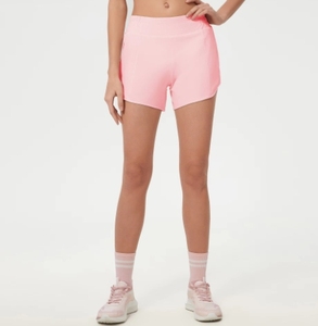 Nuevo verano ligero 2 en 1 pantalones cortos deportivos transpirables mujeres entrenamiento maratón correr Yoga pantalones cortos - Product Image 4