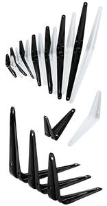 Support d'étagère triangulaire en fer Support mural pour cloison de charge à couche fixe - Product Image 3