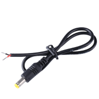 Pasokan langsung pabrik 4 Pin Din kabel Rca perakitan Video dan kawat Audio Harness 5.5*2.5mm 5.5*2.1mm