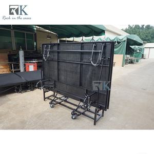 Plateforme modulaire détachable 6 pieds x 8 pieds, plateforme de scène pliable robuste - Product Image 4
