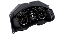 Bosstar Nouveau Tableau de Bord LCD pour Voiture avec Écran de 12,3 Pouces, Compteur de Vitesse, Garantie de 12 Mois pour Nissan Pathfinder/Navara 2005-2010