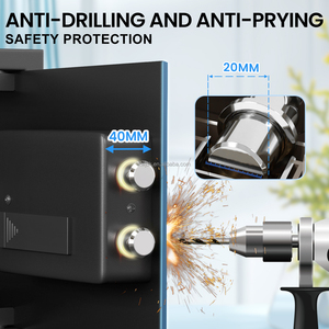 Bền điện tử kỹ thuật số khóa phím thép an toàn tiền gửi hộp bảo mật cao Cá Nhân Nhỏ an toàn cho Nhà Kinh Doanh sử dụng nhà an toàn - Product Image 3